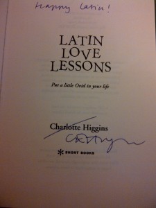 Latin love lessons